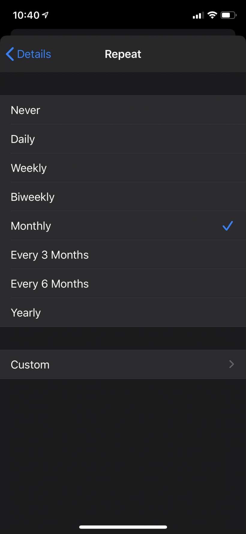 How to create daily, weekly, monthly, yearly (annual) reminders on iPhone and iPad.