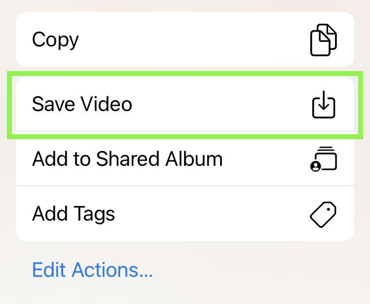 Safari download videos iPhone step 7
