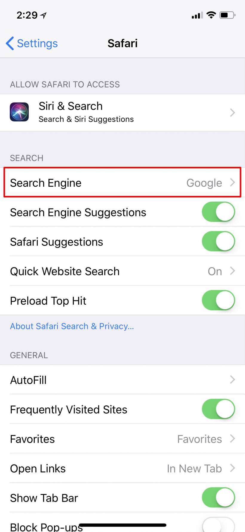 How to set Safari's default search engine to Google, Yahoo, Bing or DuckDuckGo on iPhone and iPad.