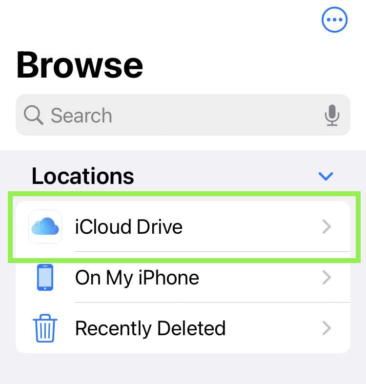 Files app Downloads Files app Downloads