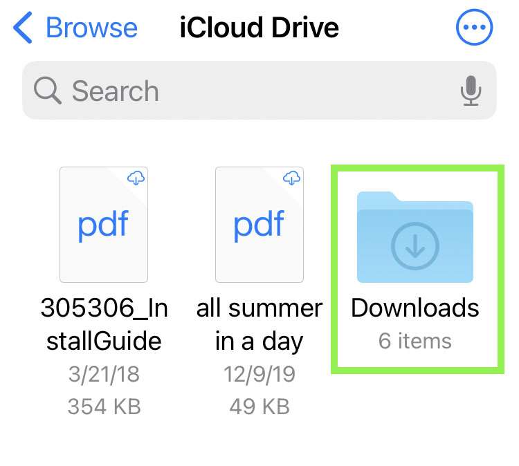 Files app Downloads 2 Files app Downloads 2