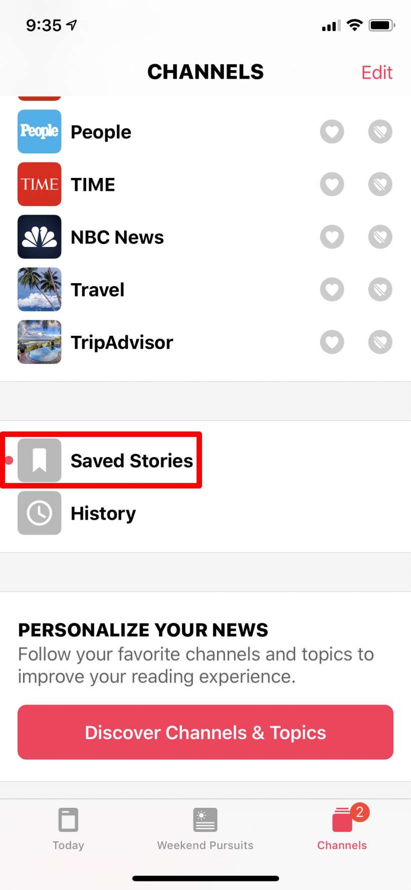 How to save News stories to read later on iPhone and iPad.
