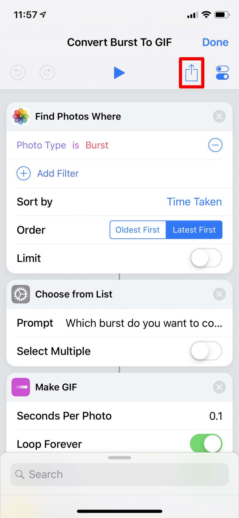How to share shortcuts on iPhone and iPad.