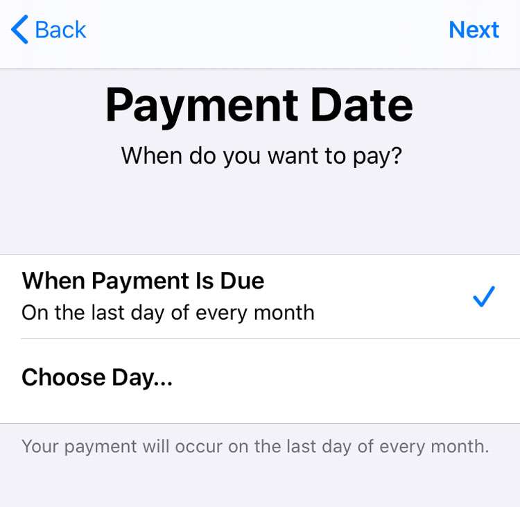 Apple Card automatic payments 5 Apple Card automatic payments 5
