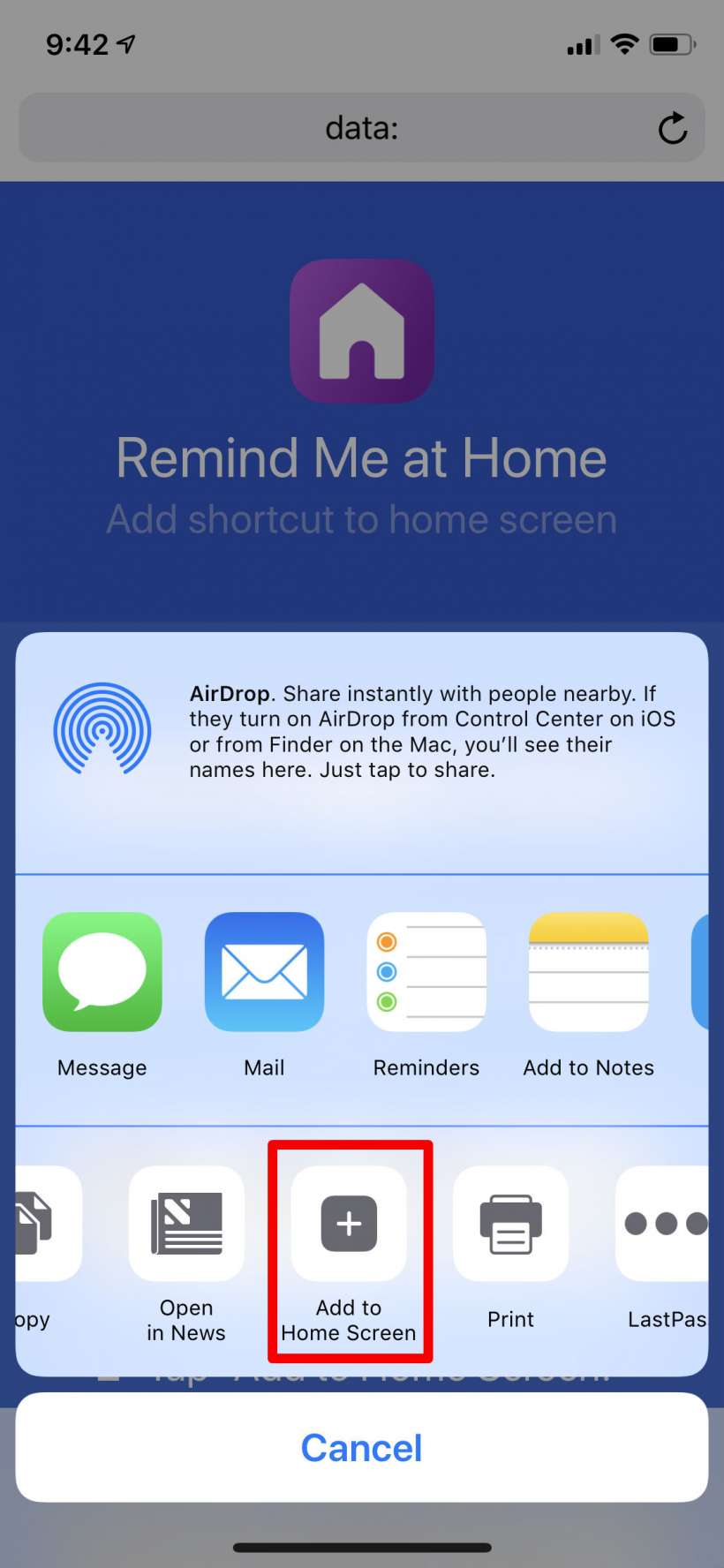 How to make Home Screen icons for your iPhone and iPad shortcuts.