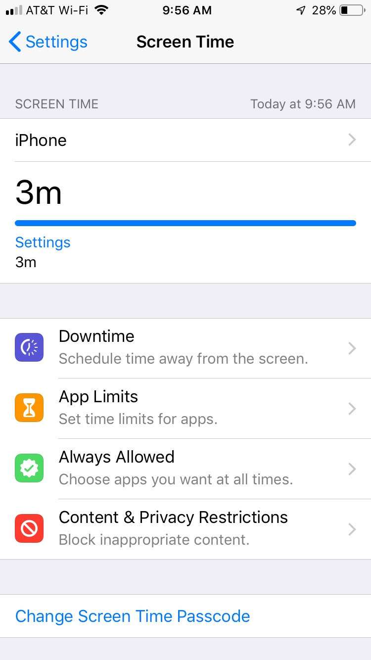 Screen Time Screen Time