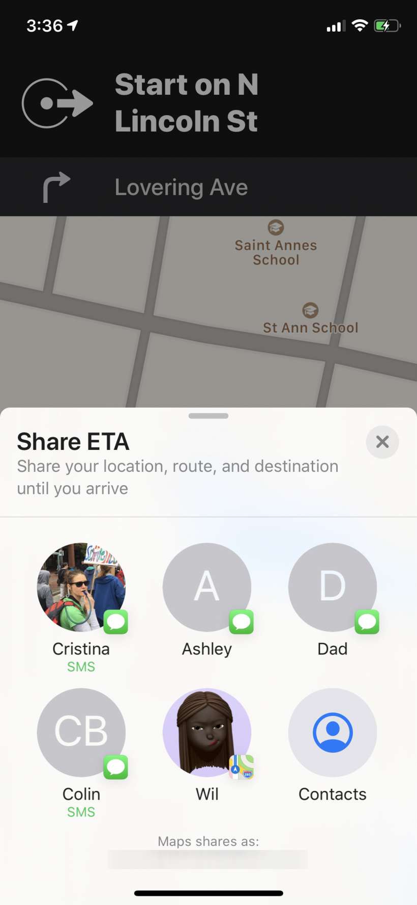 How to automatically share your ETA from Maps on iPhone and iPad.