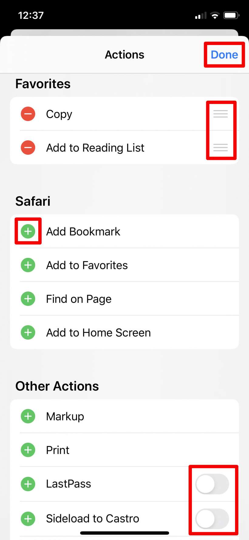 How to edit share sheets on iPhone and iPad.