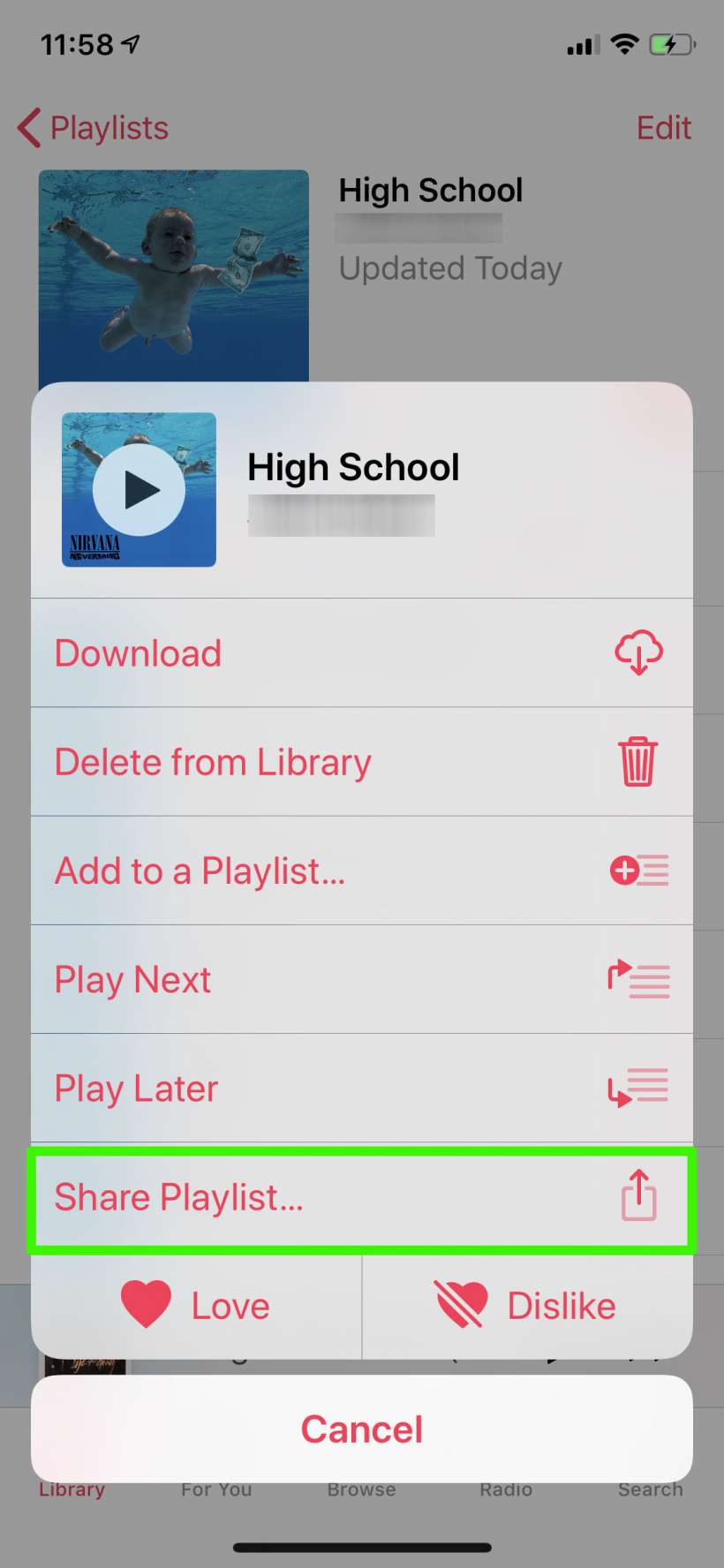 How to share your Apple Music playlists on iPhone and iPad.