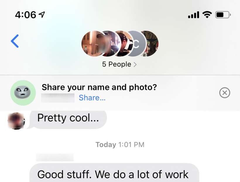 How to stop Messages from asking if you want to share your name and photo on iPhone and iPad.