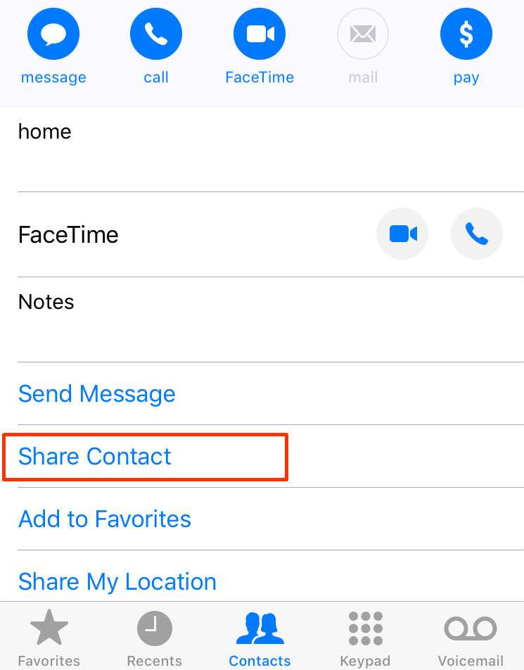 Share Contact Share Contact