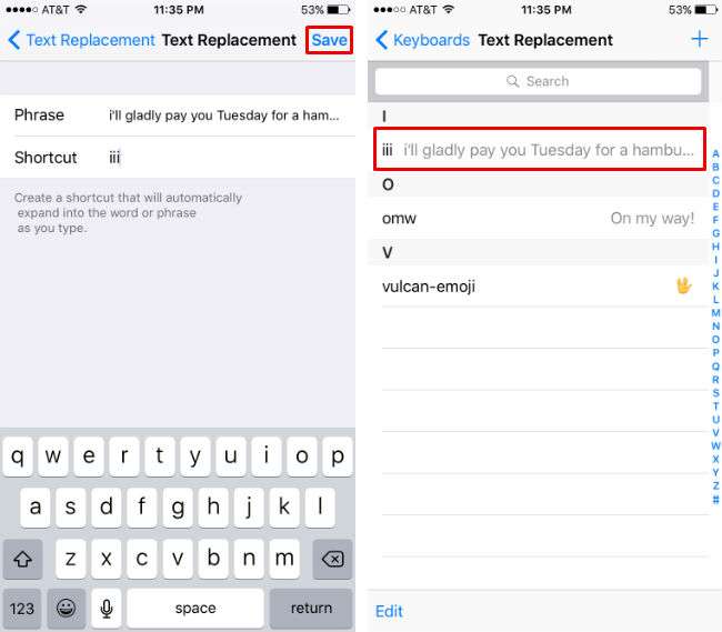 How to create and use text shortcuts on iPhone.