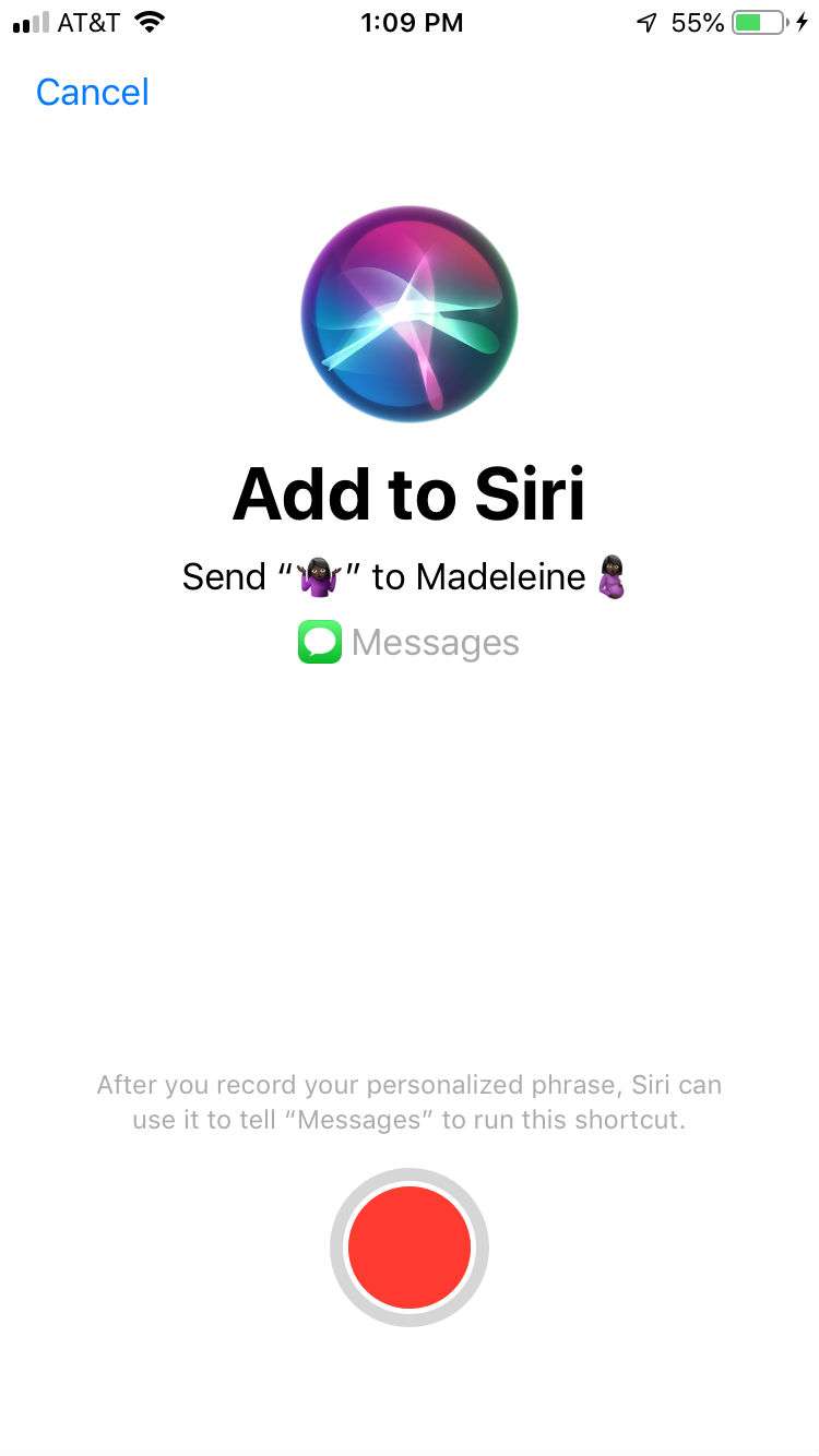Record Shortcut Record Shortcut