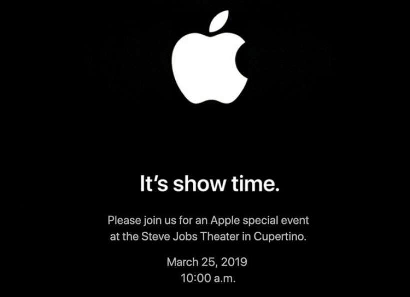 Apple show time