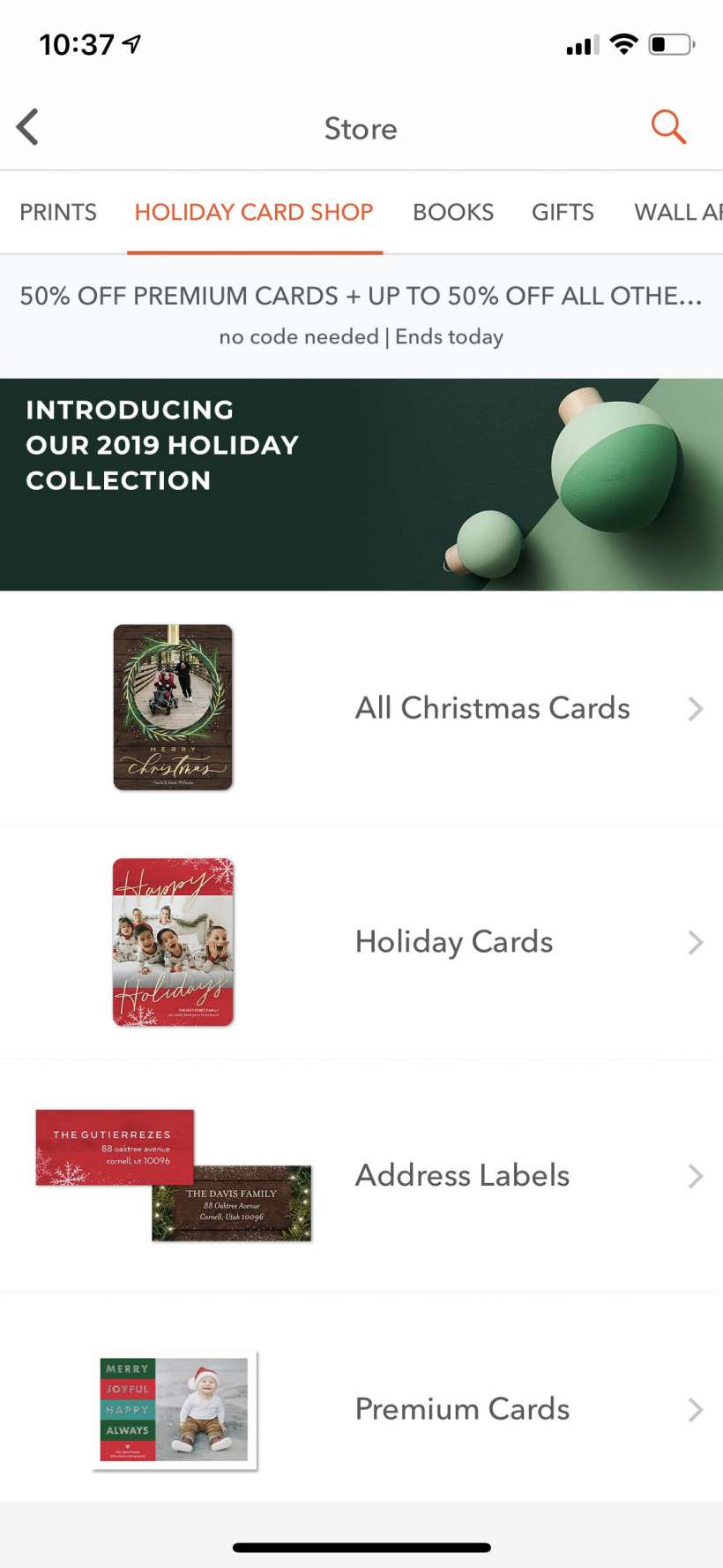 How to make Christmas and holiday cards on your iPhone and iPad with Shutterfly.