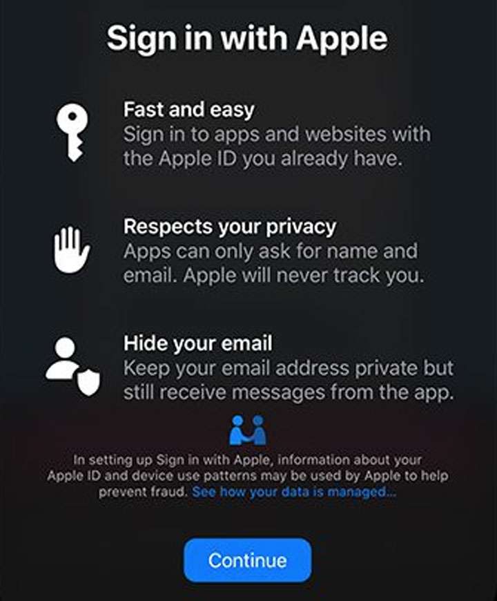 Sign in with Apple Sign in with Apple