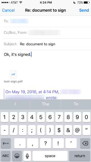 How to add a signature to a document from iPhone. How to add a signature to a document from iPhone.