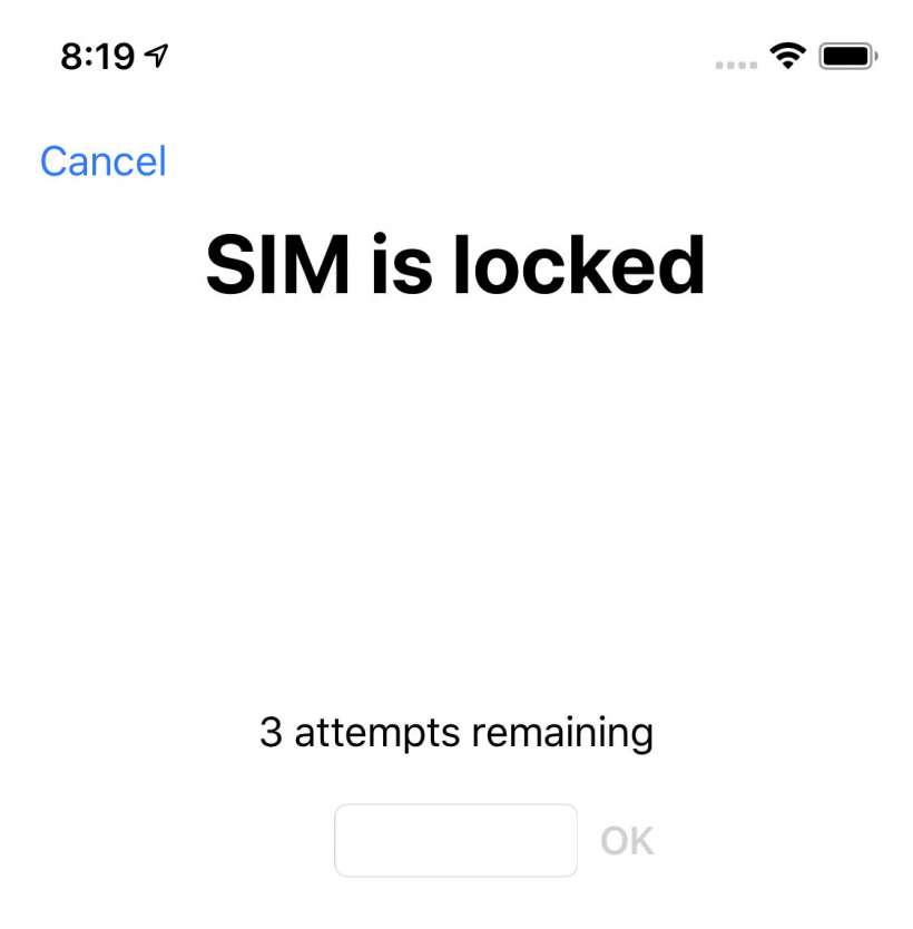 How to use a PIN number for your iPhone's SIM card.