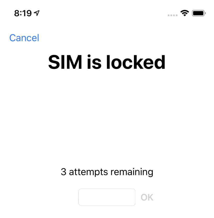 How to use a PIN number for your iPhone's SIM card.