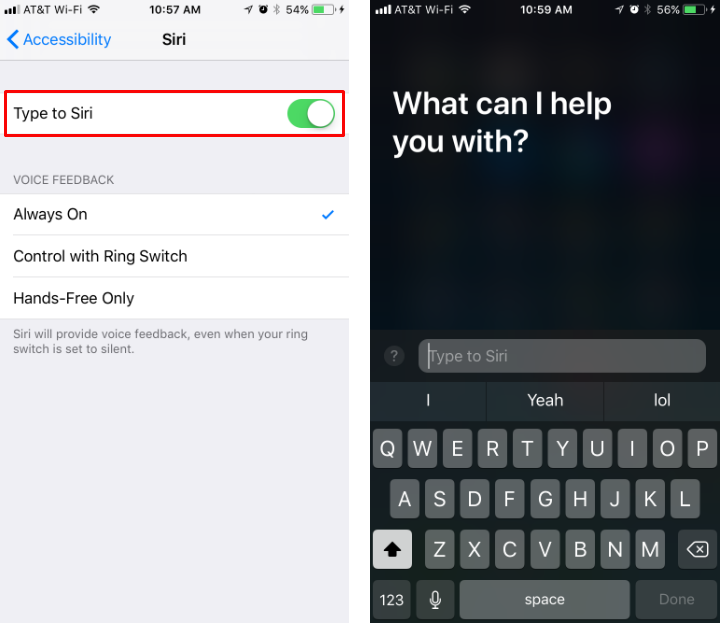 How to use Type to Siri on iPhone and iPad.