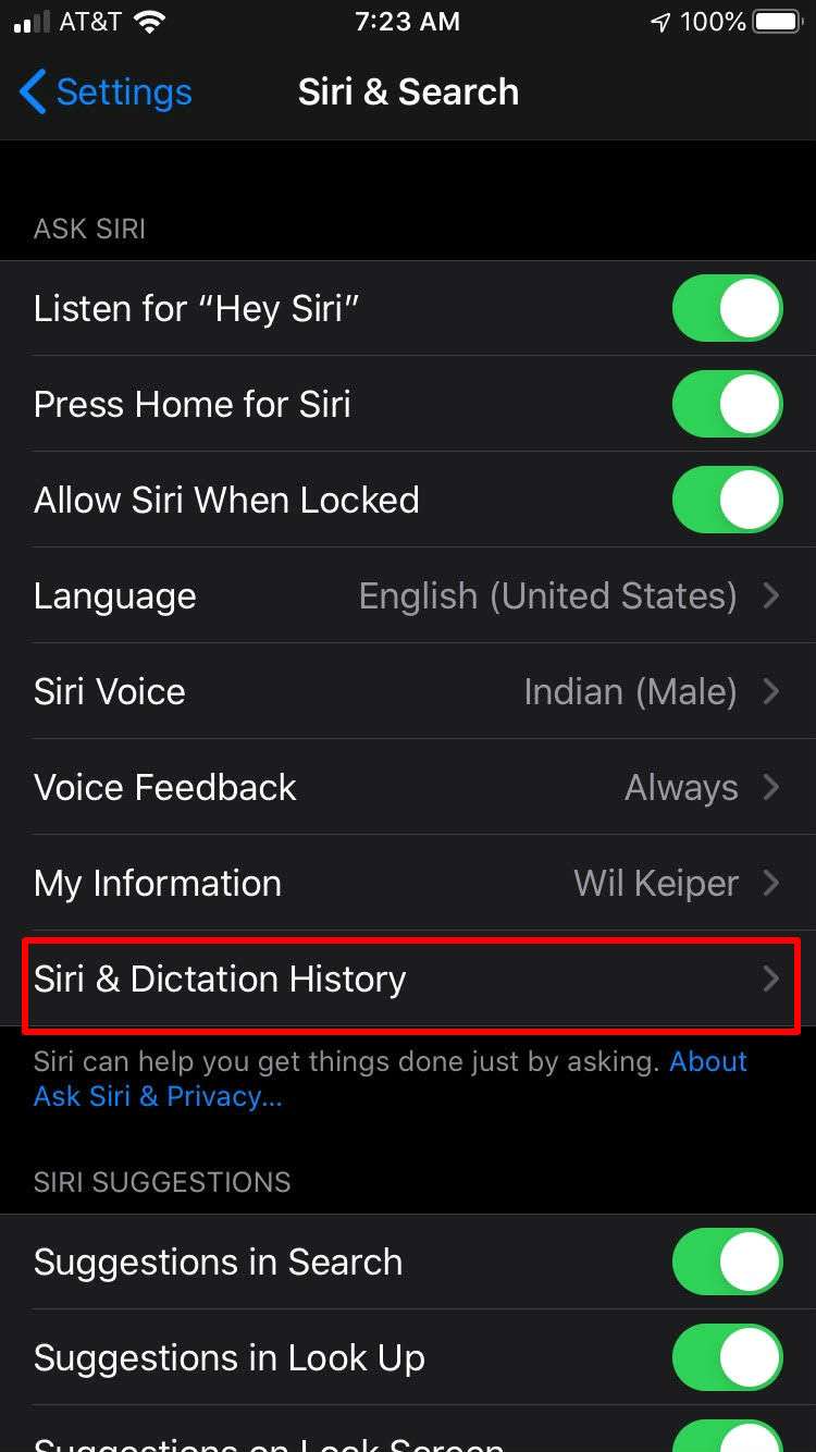 Siri and Search