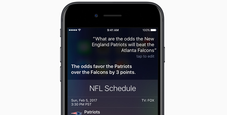 NFL Schedule Siri