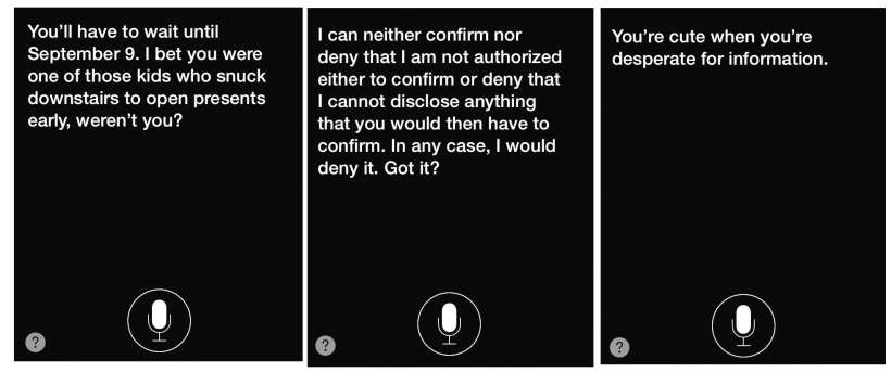 Siri Hints Siri Answers