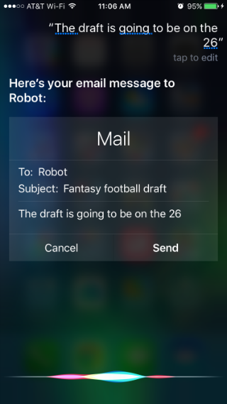 How to use Siri to send emails. How to use Siri to send emails.