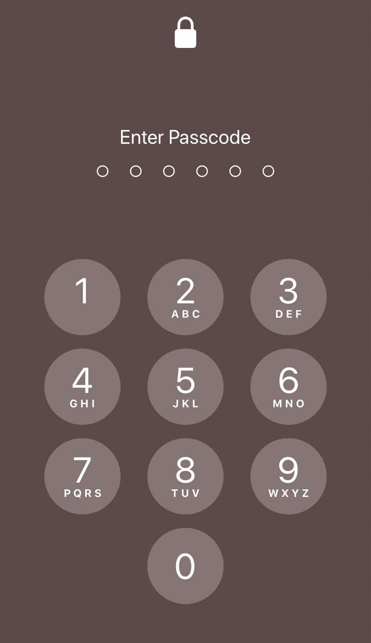 Enter Passcode Enter Passcode