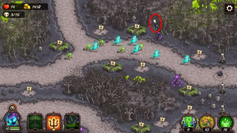 Slender Man Kingdom rush