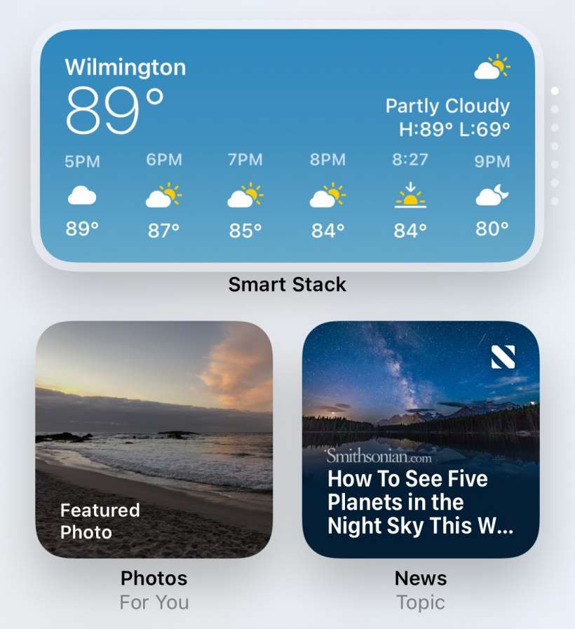 How to customize widget smart stacks on iPhone and iPad.