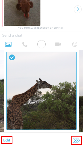 How to use photos from your camera roll in Snapchat. How to use photos from your camera roll in Snapchat.