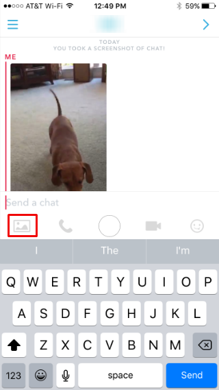 How to use photos from your camera roll in Snapchat. How to use photos from your camera roll in Snapchat.