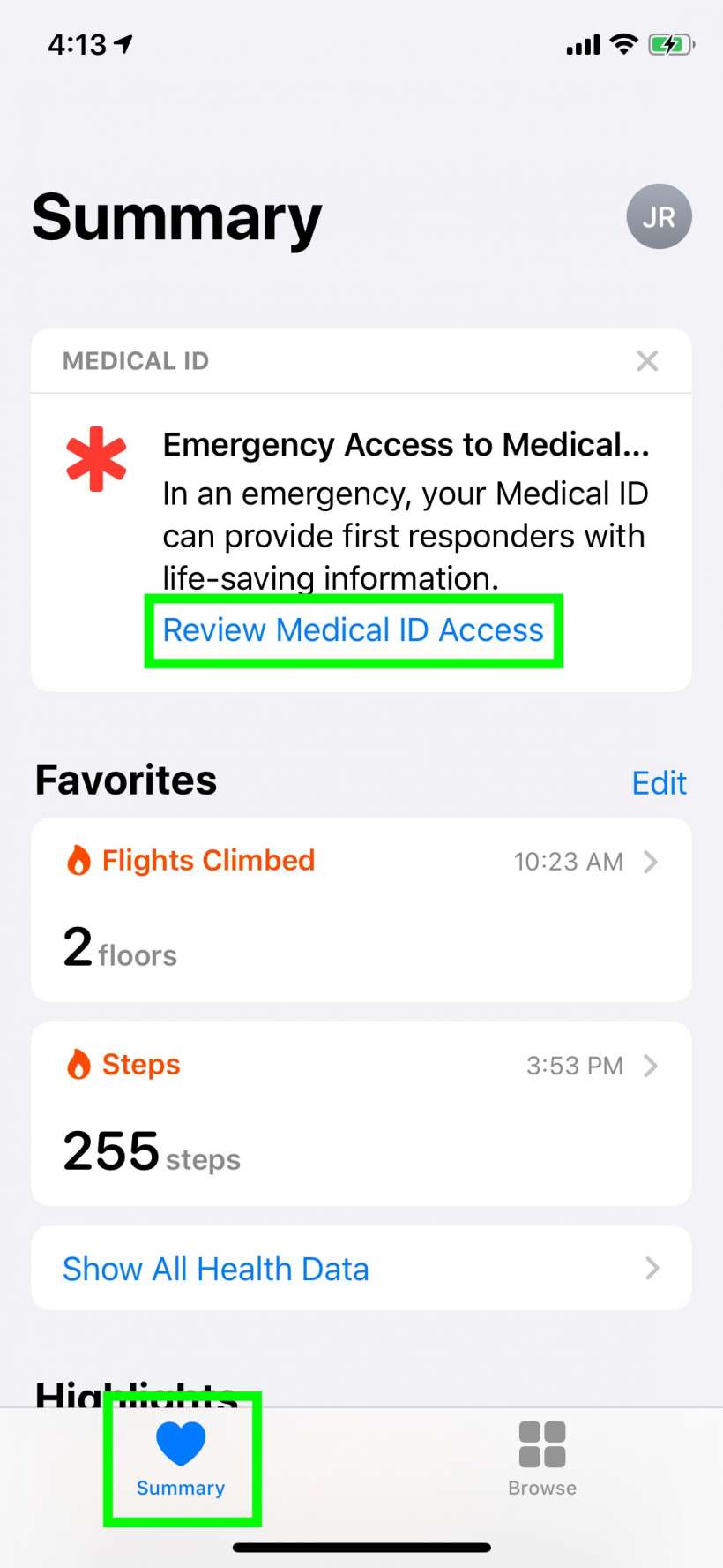 كيفية مشاركة هويتك الطبية تلقائيًا إذا قمت بإجراء مكالمة طوارئ من iPhone 14
