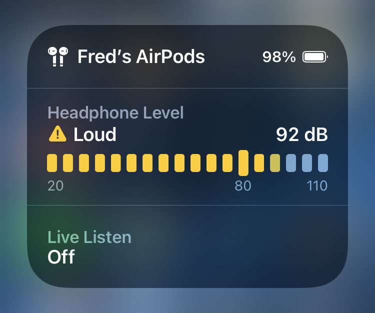 iOS hearing 5