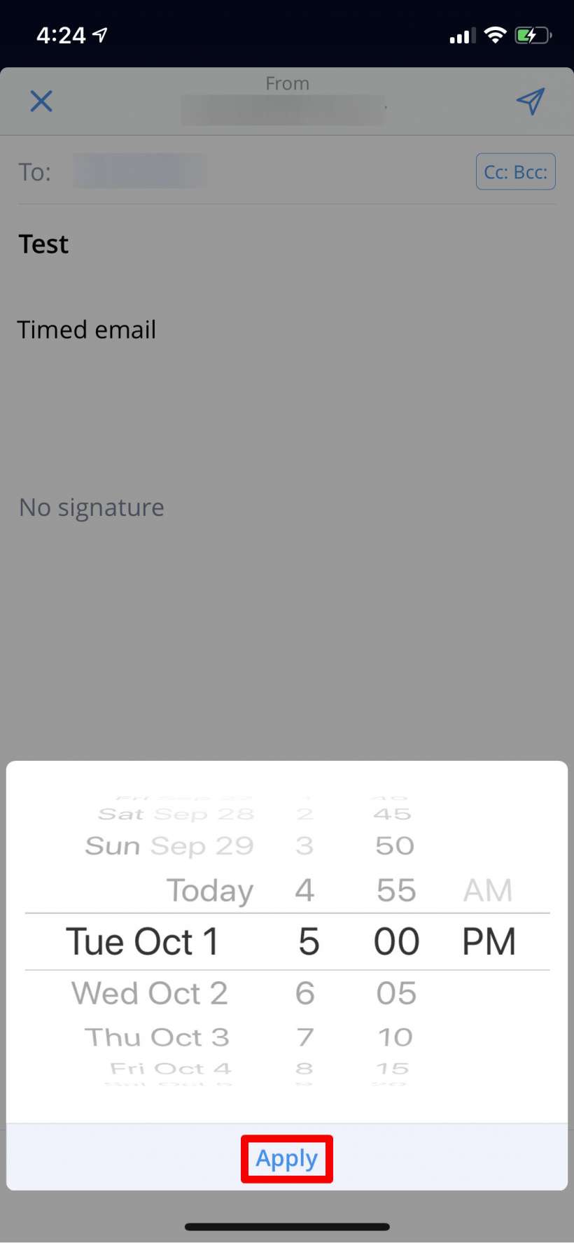 How to schedule emails to send later on iPhone and iPad with Spark mail. How to schedule emails to send later on iPhone and iPad with Spark mail.