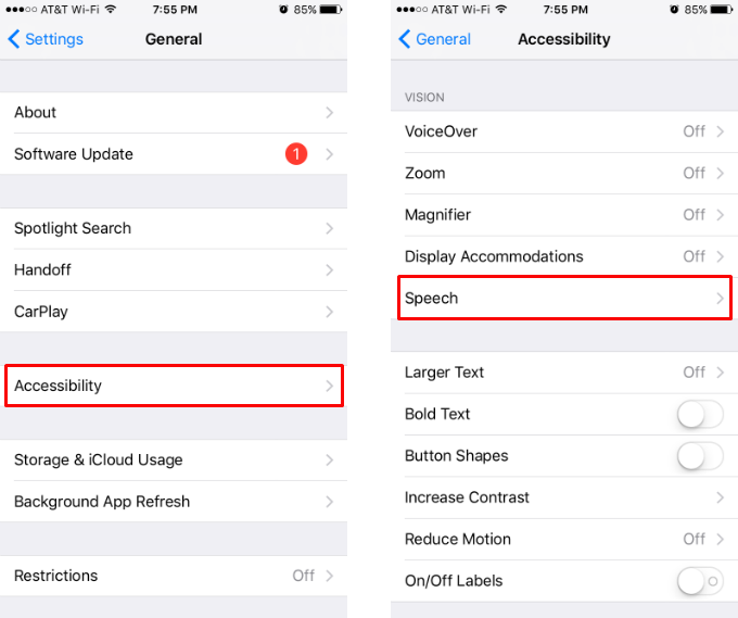 How to have your iPhone read web pages to you using Speak Selection.