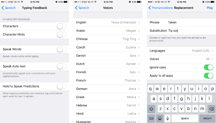 How to have your iPhone read web pages to you using Speak Selection. How to have your iPhone read web pages to you using Speak Selection.
