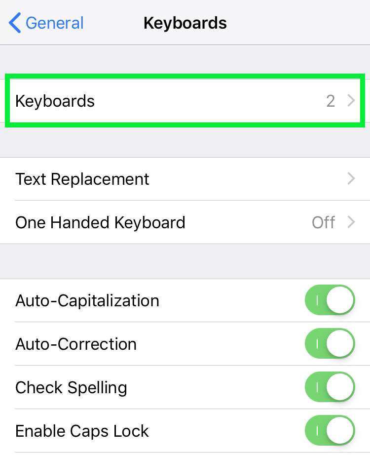 Add keyboard multiple languages iPhone Add keyboard multiple languages iPhone