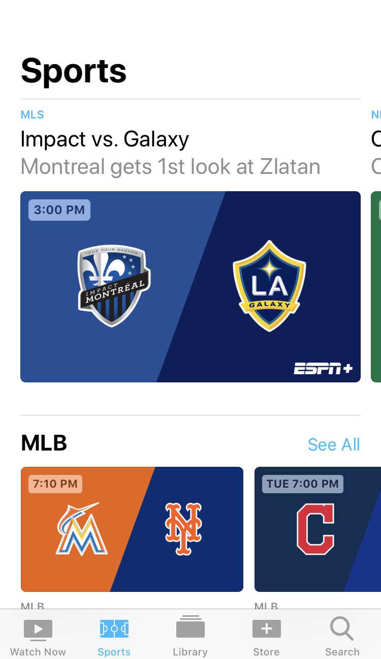 TV app Sports 1 TV app Sports 1
