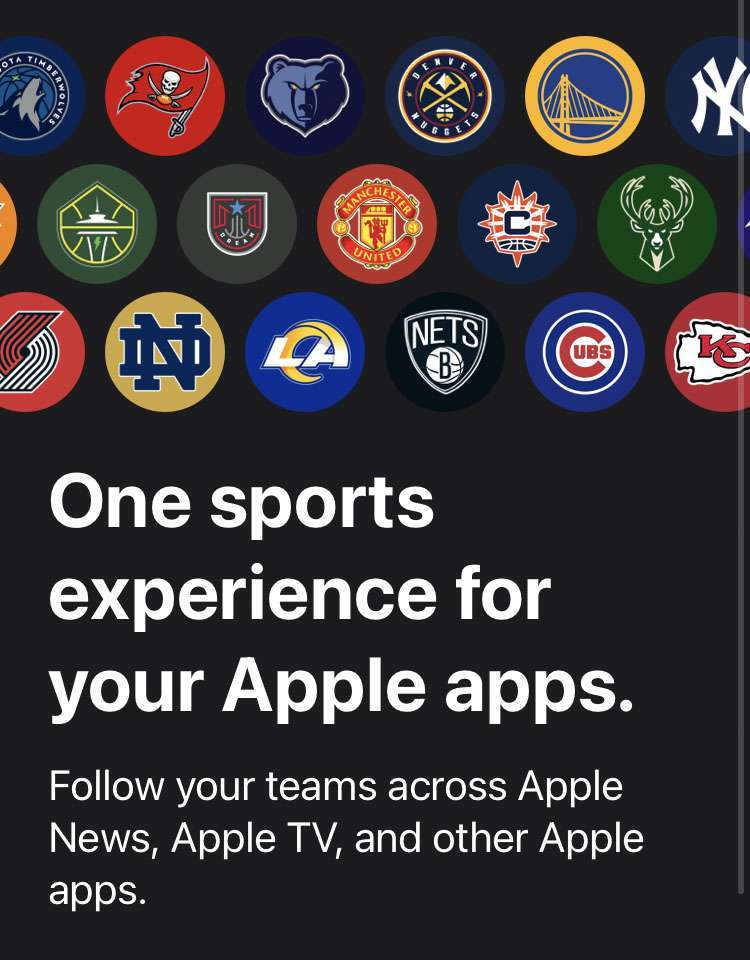 Apple News My Sports