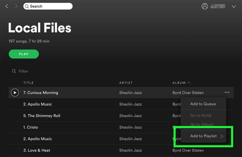 Spotify add songs to playlist Spotify add songs to playlist