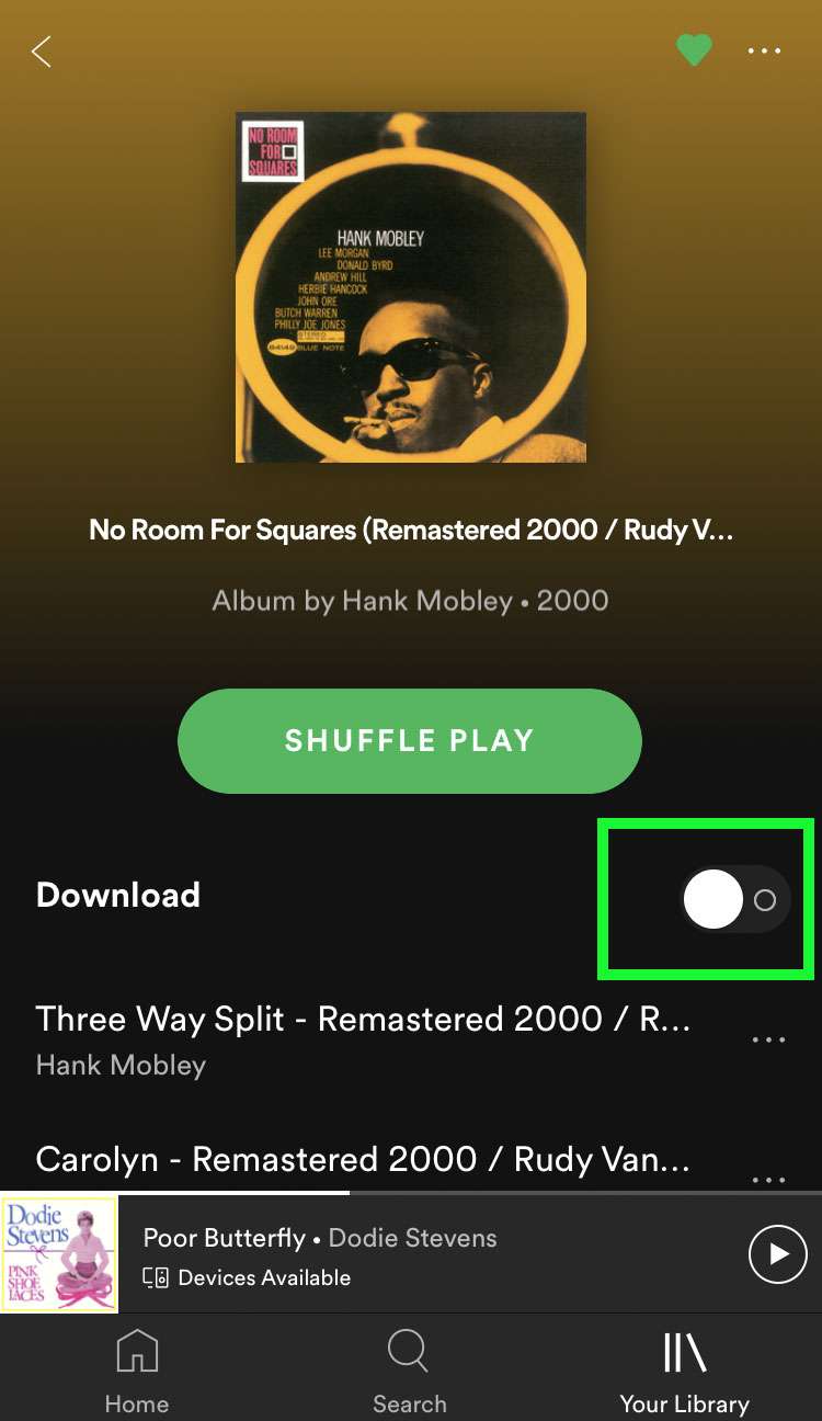 download spotify playlist to iphone