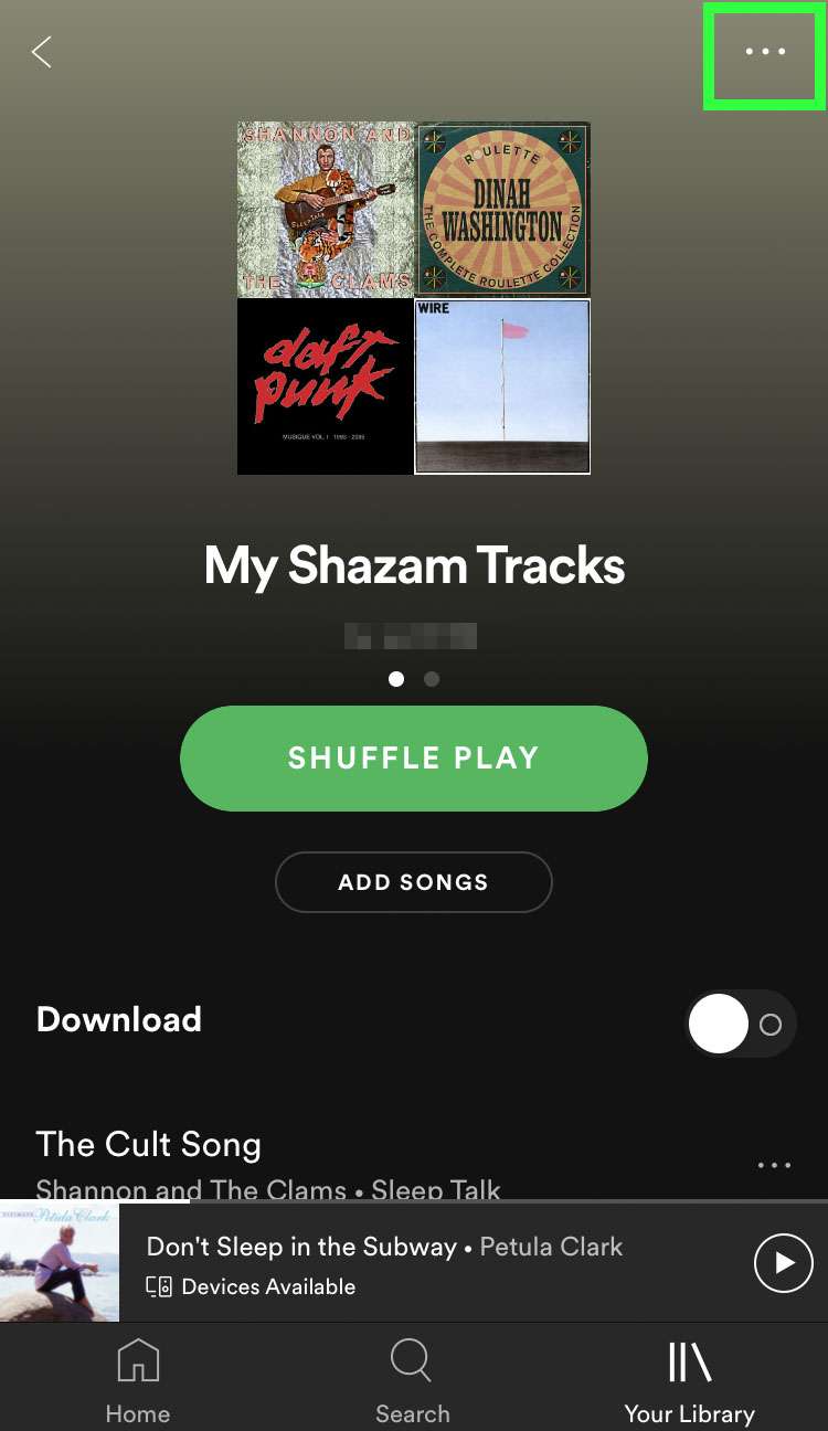 Relink Spotify account to Shazam 3 Relink Spotify account to Shazam 3