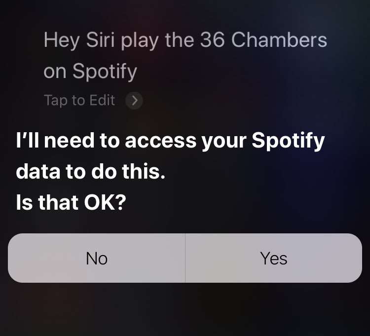 Spotify Siri 2