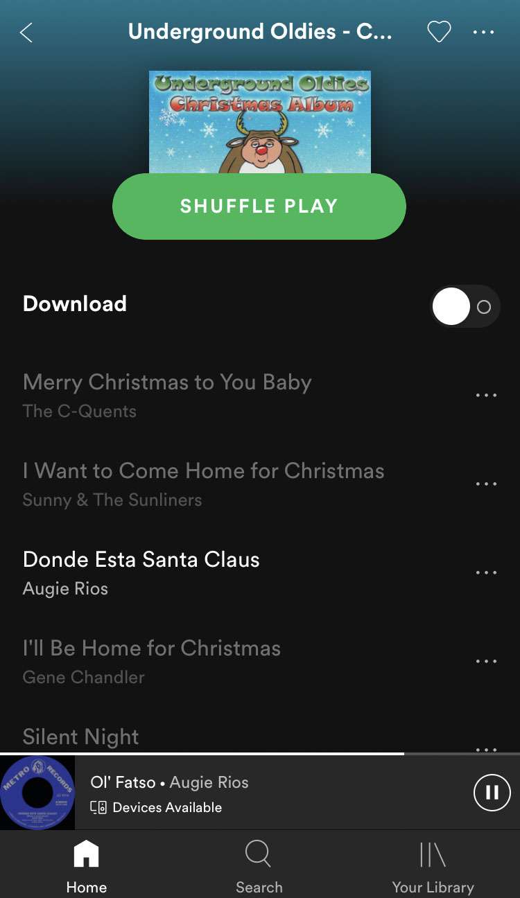 Spotify gray unplayable tracks