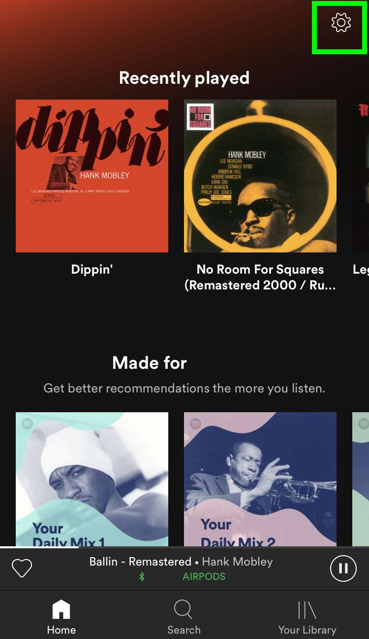 Spotify equalizer 2