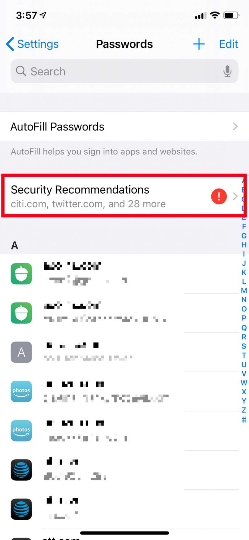 How to use iPhone's Security Recommendations to easily improve all of your passwords. 