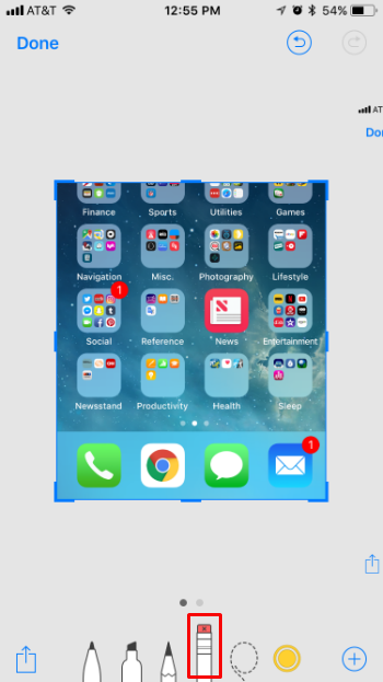 How to annotate screenshots on iPhone and iPad in iOS.