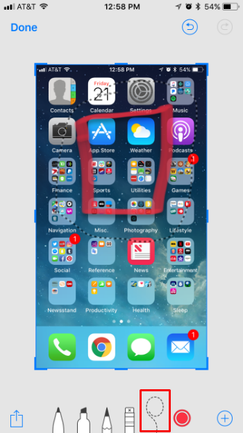 How to annotate screenshots on iPhone and iPad in iOS.